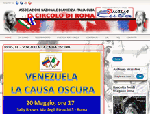 Tablet Screenshot of italiacuba.net